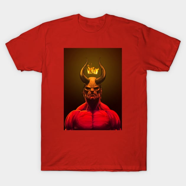 HELLBOY T-Shirt by LeviCleemanArt